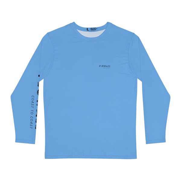 Long Sleeve 100% Polyester Hook Light Blue