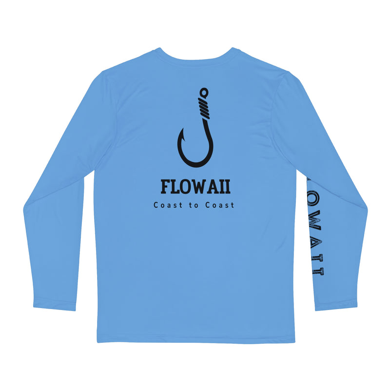 Long Sleeve 100% Polyester Hook Light Blue