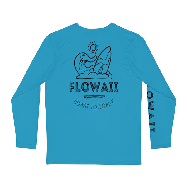 Long Sleeve 100% Polyester Curvy Turquoise