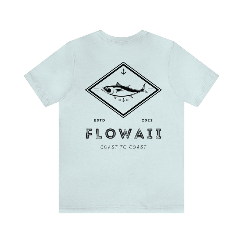 Unisex Jersey Short Sleeve Anchor Fish