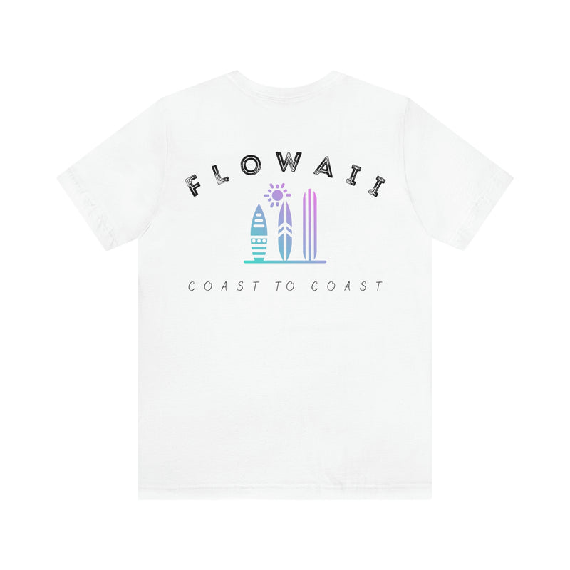 Unisex Jersey Short Sleeve Tee Pastel Surfboard