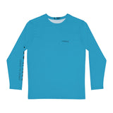 Long Sleeve 100% Polyester Curvy Turquoise