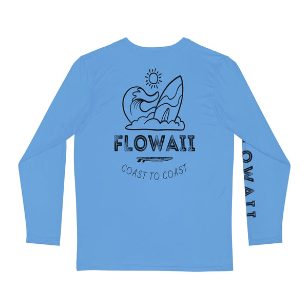 Long Sleeve 100% Polyester Curvy Light Blue