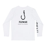 Long Sleeve 100% Polyester Hook White