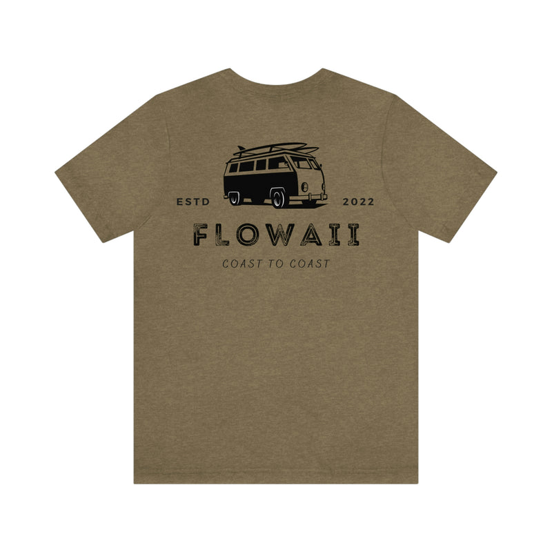 Unisex Jersey Short Sleeve Tee Flowaii Logo