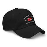 Dad Hat Scuba Flag