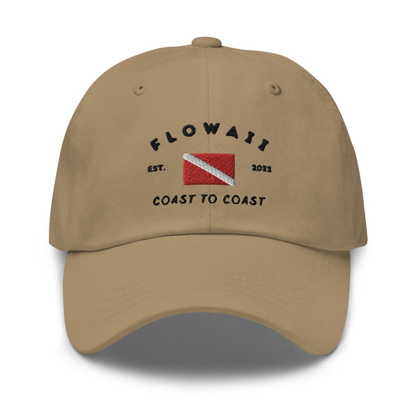 Dad Hat Scuba Flag