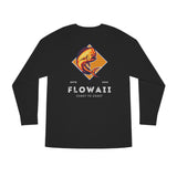 Unisex Orange Mahi Long Sleeve Crewneck Tee